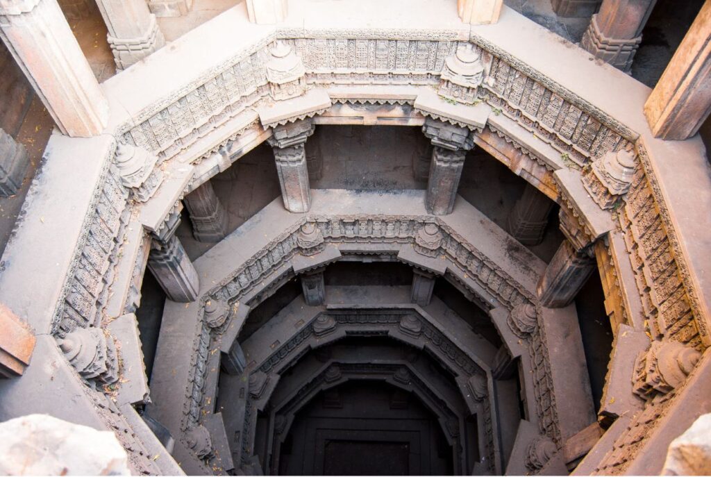 Dada Harir Stepwell in Ahmedabad, India