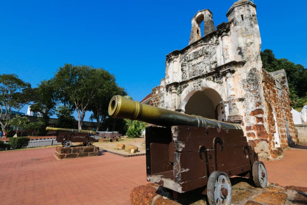 a famosa church, malacca