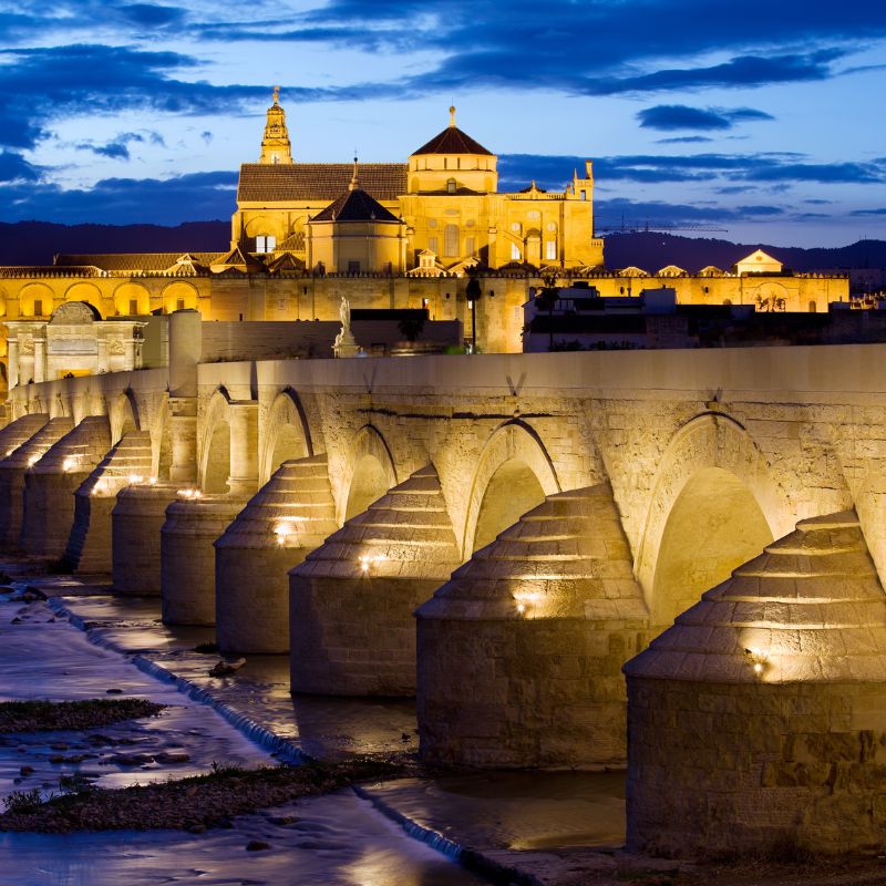 cordoba roman bridge, spain