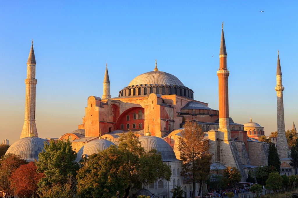 the hagia sophia in instanbul