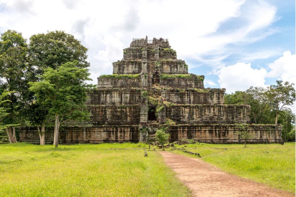 Koh Ker Pyramid in Cambodia