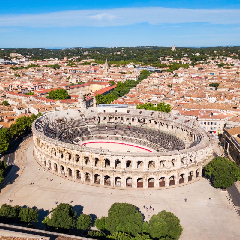 nimes arena in france