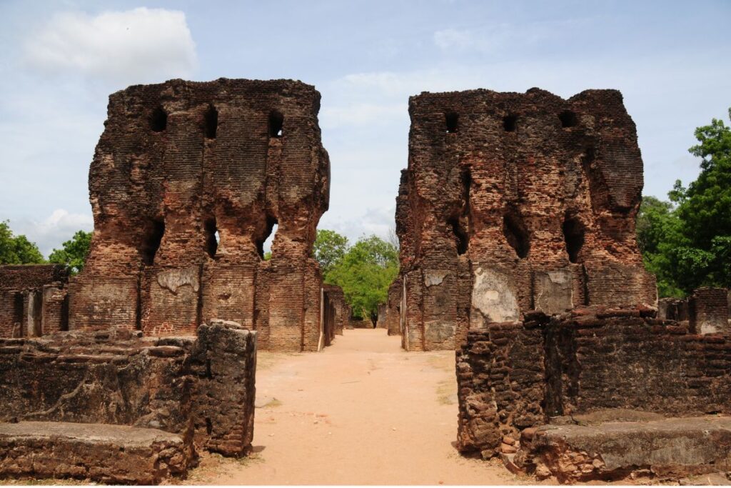 Palace of King Parakramabahu, Polonnaruwa, Sri Lanka