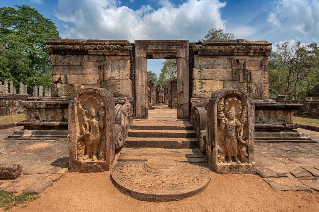 Sacred Quadrangle, Polonnaruwa, Sri Lanka