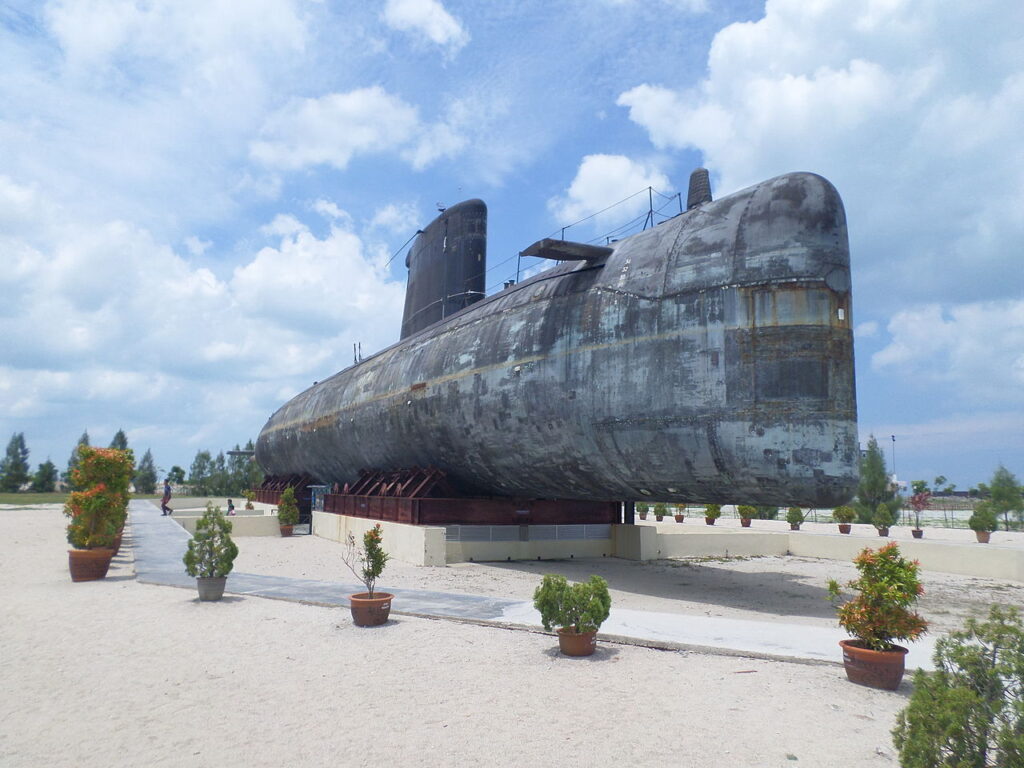 submarine museum, malacca