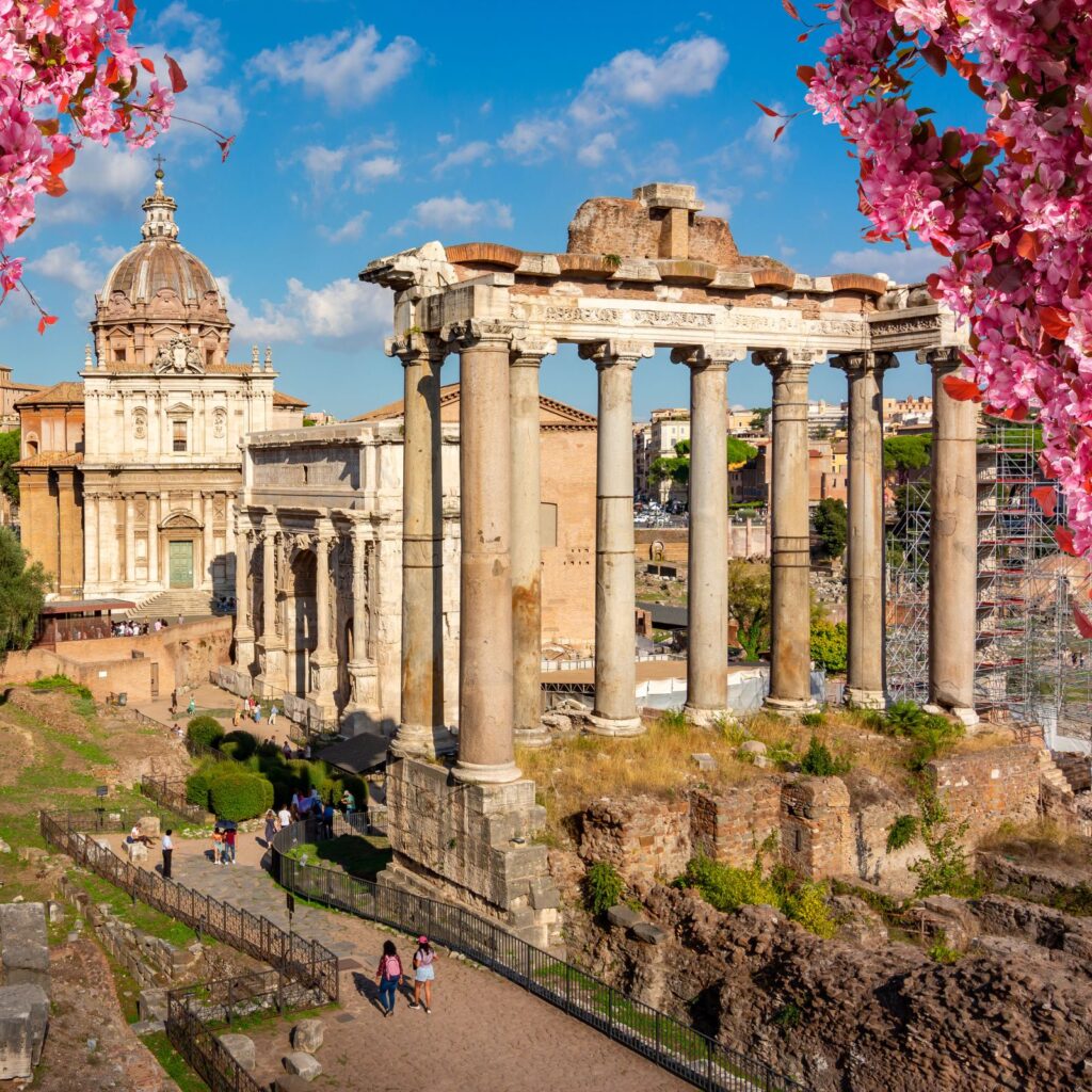 The forum, Rome.