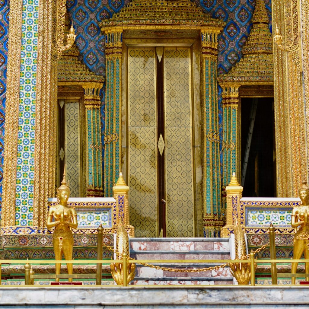 The Grand Palace in Bangkok, Thailand.